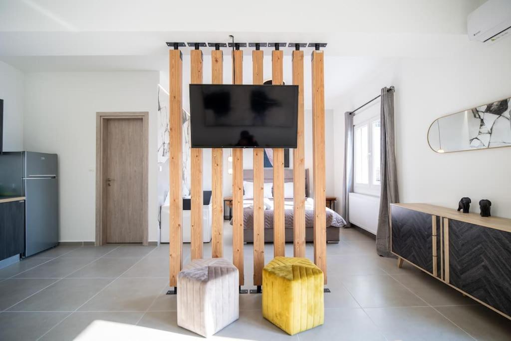 *Oasis* Best View Jacuzzi New Central Apartment Volos Luaran gambar